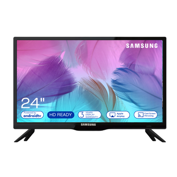 Телевизор Samsung Smart TV 24" 2022 HD Black Wi-Fi 24UA22SMA фото