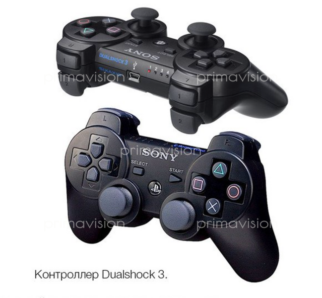 Бездротовий bluetooth джойстик PS3 SONY PlayStation 3 Black PS3 фото