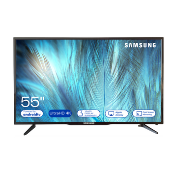 Cмарт телевизор Samsung Smart TV 55" 4K Black T2 Wi-Fi Bluetooth 55UA22SM фото