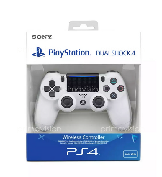 Геймпад бездротовий ігровий Dualshok 4 для PS4 та ПК White 3214599 фото